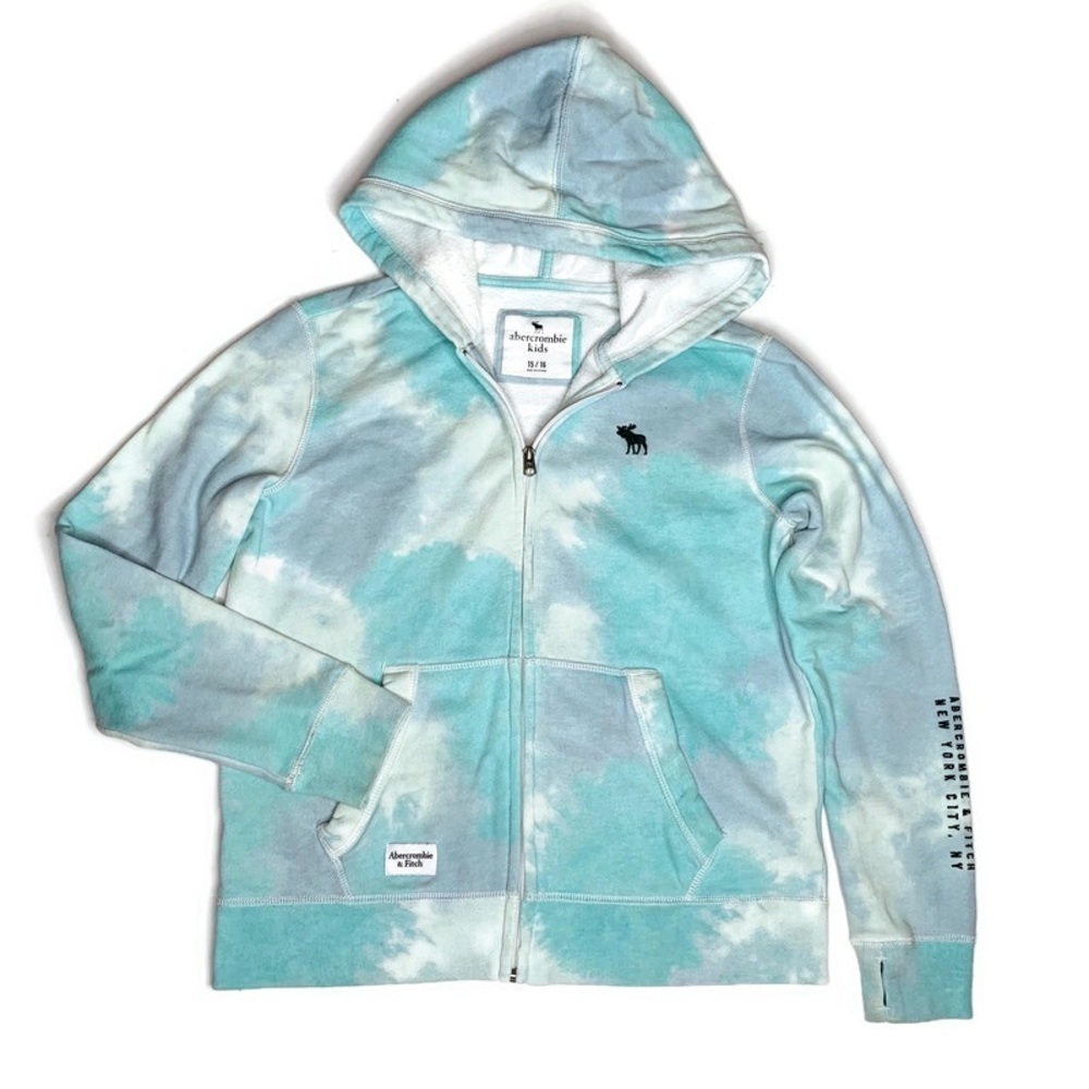 Abercrombie girls 15-16Y tie dye hoodie
